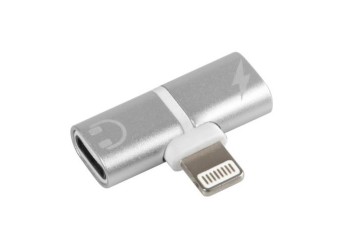 ΤΑΦ ΣΥΝΔΕΣΗΣ ΦΟΡΤΙΣΤΗ ΜΕ ΑΚΟΥΣΤΙΚΑ SPLITTER APPLE (8 PIN) 90 ΜΟΙΡΩΝ