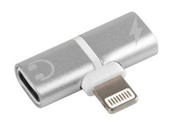 ΤΑΦ ΣΥΝΔΕΣΗΣ ΦΟΡΤΙΣΤΗ ΜΕ ΑΚΟΥΣΤΙΚΑ SPLITTER APPLE (8 PIN) 90 ΜΟΙΡΩΝ