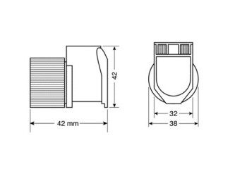 PX-2, ALL-WEATHER ΠΡΙΖΑ ΑΝΑΠΤΗΡΑ ΜΕ ΚΑΠΑΚΙ 12/24V