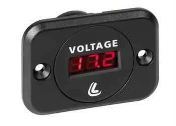 ΒΟΛΤΟΜΕΤΡΟ ΨΗΦΙΑΚΟ ΣΕ ΠΡΙΖΑ EXT-9 6-30V LED 60x48,5x40mm