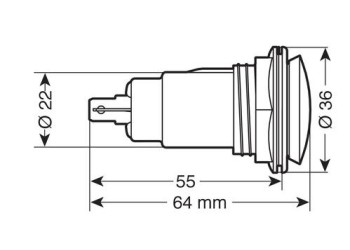 ΠΡΙΖΑ ΑΝΑΠΤΗΡΑ ΑΔΙΑΒΡΟΧΗ ΜΕ ΚΑΠΑΚΙ 12/24V 10A
