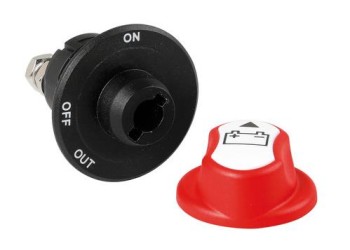 ΔΙΑΚΟΠΤΗΣ POWER-OFF ΜΠΑΤΑΡΙΑΣ ΓΕΝΙΚΟΥ ΡΕΥΜΑΤΟΣ  12>32V 100A 29mm EXT-11 3 ΛΕΙΤΟΥΡΓΙΩΝ