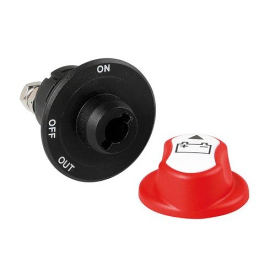 ΔΙΑΚΟΠΤΗΣ POWER-OFF ΜΠΑΤΑΡΙΑΣ ΓΕΝΙΚΟΥ ΡΕΥΜΑΤΟΣ  12>32V 100A 29mm EXT-11 3 ΛΕΙΤΟΥΡΓΙΩΝ