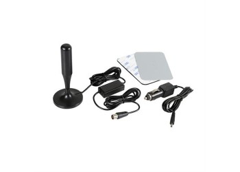 Κεραία GLOBO 1 12V/24V 130mm για ψηφιακή TV 300cm Καλώδιο