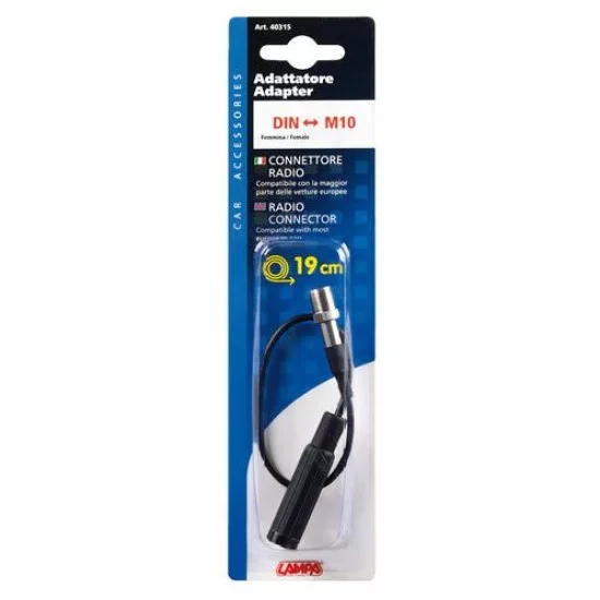 ΑΝΤΑΠΤΟΡΑΣ ΚΕΡΑΙΑΣ DIN/M10 (ΑΠΟ ΘΗΛΥΚΟ ΣΕ ΑΡΣΕΝΙΚΟ)