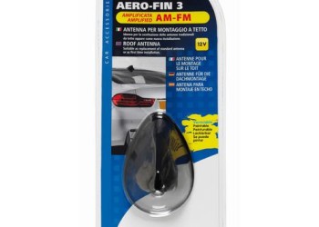 ΚΕΡΑΙΑ ΚΑΡΧΑΡΙΑΣ AERO-FIN 3 12V ΜΑΥΡΗ AM/FM ΜΕ ΕΝΙΣΧΥΤΗ ΣΗΜΑΤΟΣ 66x97x70mm