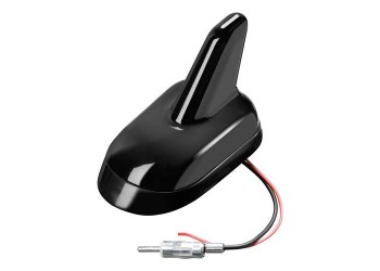 ΚΕΡΑΙΑ ΚΑΡΧΑΡΙΑΣ AERO-FIN 5 12V ΜΑΥΡΗ AM/FM ΜΕ ΕΝΙΣΧΥΤΗ ΣΗΜΑΤΟΣ 64x108x67mm