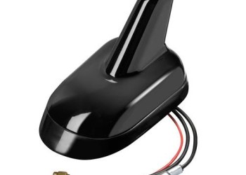 ΚΕΡΑΙΑ ΚΑΡΧΑΡΙΑΣ AERO-FIN 5 12V ΜΑΥΡΗ AM/FM/GPS ΜΕ ΕΝΙΣΧΥΤΗ ΣΗΜΑΤΟΣ 64x108x67mm