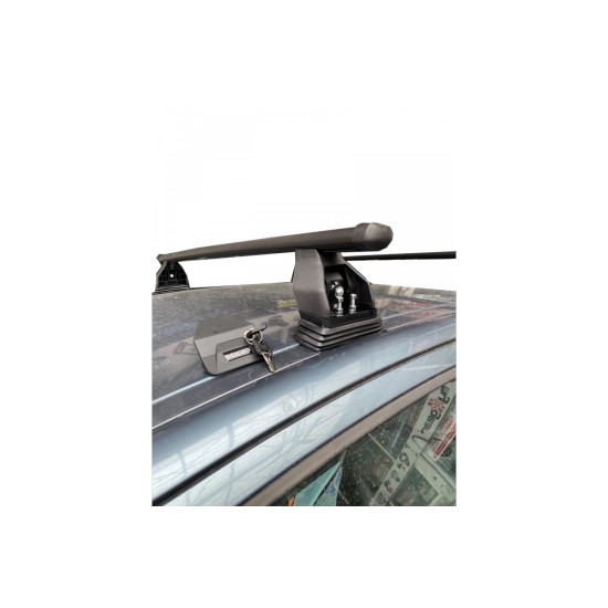 KIT ΜΕ ΜΠΑΡΕΣ ΟΡΟΦΗΣ ΓΙΑ PEUGEOT 407 4D 2004-2012 ΣΙΔΗΡΟΥ TEMA MENABO (FE1-3360-FIX502FP)-2 ΤΕΜ.