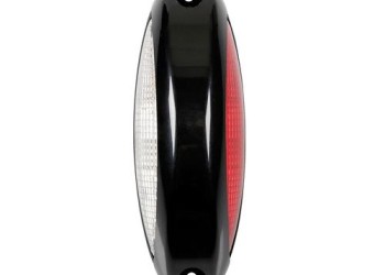 ΦΩΤΑ ΟΓΚΟΥ ΦΟΡΤΗΓΟΥ 12/24V 4SMD LED 1ΤΕΜ. ΛΕΥΚΟ-ΚΟΚΚΙΝΟ ΣΕ ΜΑΥΡΟ ΠΛΑΙΣΙΟ