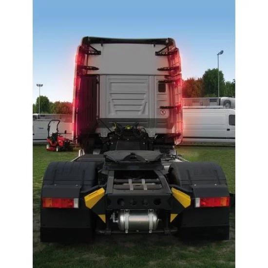 ΦΩΣ ΟΓΚΟΥ 8LED ΚΟΚΚΙΝΟ 12/24V 150mm ΑΔΙΑΒΡΟΧΟ 1ΤΕΜ.