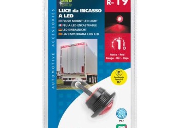 ΦΩΣ ΟΓΚΟΥ ΦΟΡΤΗΓΟΥ 1SMD LED ΚΟΚΚΙΝΟ 12/24V 18mm R-19 1ΤΕΜ.