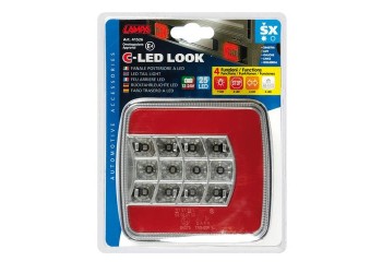 ΑΡΙΣΤΕΡΟ ΠΙΣΩ ΦΑΝΑΡΙ 12/24V C-LED LOOK (25 LED) - 1ΤΕΜ.