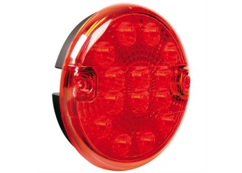 ΦΩΣ ΦΟΡΤΗΓΟΥ ΠΙΣΩ 12/24V 14LED ΚΟΚΚΙΝΟ ΣΤΡΟΓΓΥΛΟ 140mm 1ΤΕΜ.