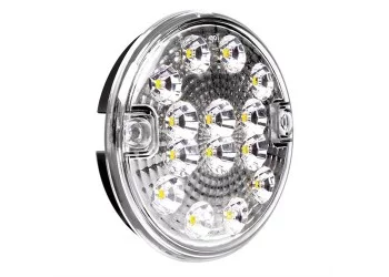 ΦΩΣ ΦΟΡΤΗΓΟΥ ΠΙΣΩ 12/24V 14LED ΔΙΑΦΑΝΟ ΣΤΡΟΓΓΥΛΟ 140mm 1ΤΕΜ.