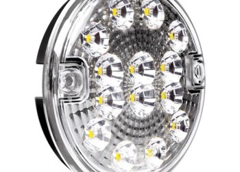 ΦΩΣ ΦΟΡΤΗΓΟΥ ΠΙΣΩ 12/24V 14LED ΔΙΑΦΑΝΟ ΣΤΡΟΓΓΥΛΟ 140mm 1ΤΕΜ.
