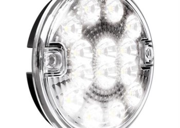 ΦΩΣ ΦΟΡΤΗΓΟΥ ΠΙΣΩ 12/24V 14LED ΔΙΑΦΑΝΟ ΣΤΡΟΓΓΥΛΟ 140mm 1ΤΕΜ.