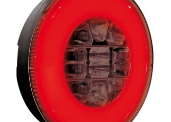 ΦΩΣ ΦΟΡΤΗΓΟΥ ΠΙΣΩ 12/24V O-LED 29LED 3 ΧΡΗΣΕΩΝ ΣΤΡΟΓΓΥΛΟ 140mm 1ΤΕΜ.