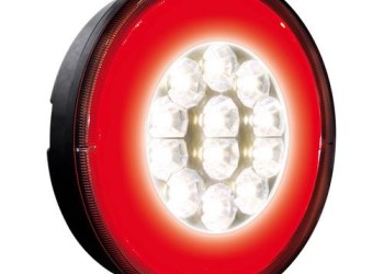 ΦΩΣ ΦΟΡΤΗΓΟΥ ΠΙΣΩ 12/24V O-LED 29LED 2ΧΡΗΣΕΩΝ ΣΤΡΟΓΓΥΛΟ 140mm 1ΤΕΜ.
