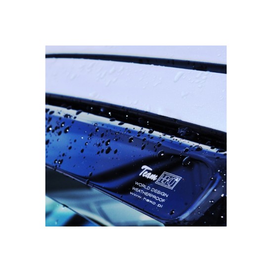 ΑΝΕΜΟΘΡΑΥΣΤΕΣ ΓΙΑ SEAT LEON 5D 1999-2006 / TOLEDO 4D 1999-2004 ΖΕΥΓΑΡΙ ΑΠΟ ΕΥΚΑΜΠΤΟ ΦΙΜΕ ΠΛΑΣΤΙΚΟ HEKO - 2 ΤΕΜ.