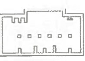 Διακόπτες Καθρεπτών VW GOLF 6  / JETTA / PASSAT / EOS / TIGUAN / ALHAMBRA  / SHARAN 6PIN