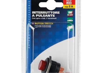 ΔΙΑΚΟΠΤΗΣ ON/OFF 5Α 12/24V ΚΟΚΚΙΝΟ