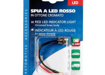 ΛΑΜΠΑΚΙ ΣΥΝΑΓΕΡΜΟΥ 12-24V ΚΟΚΚΙΝΟ 15Α LAMPA  - 1 TEM