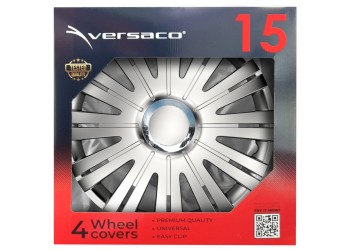 Amio - ΤΑΣΙΑ 15" HUBCAP RC ACTIVE ΑΣΗΜΙ - ΣΕΤ 4ΤΕΜ ΣΕ ΚΟΥΤΙ - 4 ΤΕΜ. (4755/AM)