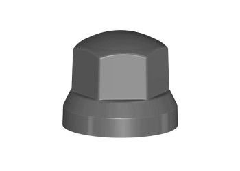 ΚΑΠΑΚΙΑ ΠΑΞΙΜΑΔΙΩΝ / ΜΠΟΥΛΟΝΙΩΝ ΦΟΡΤΗΓΟΥ KONTO ΜΑΥΡΟ/ΑΝΘΡΑΚΙ 32mm - 60 ΤΕΜ.