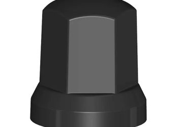 ΚΑΠΑΚΙΑ ΠΑΞΙΜΑΔΙΩΝ / ΜΠΟΥΛΟΝΙΩΝ ΦΟΡΤΗΓΟΥ ΜΑΚΡΥ ΜΑΥΡΟ 32mm - 10 ΤΕΜ.