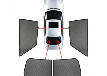 CarShades - ΚΟΥΡΤΙΝΑΚΙΑ ΜΑΡΚΕ CAR SHADES ΓΙΑ RENAULT CLIO 5D 2019+ - 4 ΤΕΜ. (PVC.REN-CLIO-5-D)