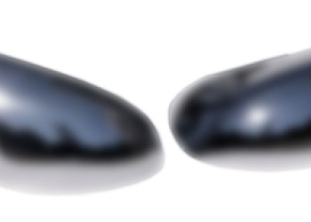 ΚΑΠΑΚΙΑ ΚΑΘΡΕΠΤΩΝ ΓΙΑ NISSAN QASHQAI SUV 2007-2014 ΧΡΩΜΙΟΥ ΣΑΤΙΝΕ 2 ΤΕΜ. ΠΛΑΣΤΙΚΑ