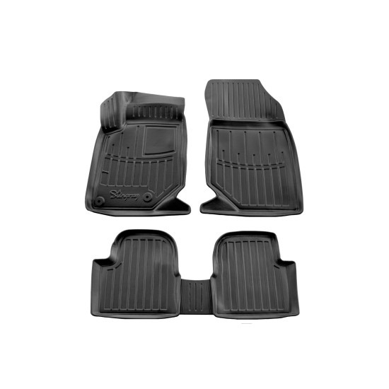 ΠΑΤΑΚΙA ΛΑΣΤΙΧΟ ΣΕ ΣΚΑΦΗ ME KOYMΠΩΜΑΤΑ ΓΙΑ PEUGEOT 2008 5D 2019+ RACE AXION - 5 Τεμ.