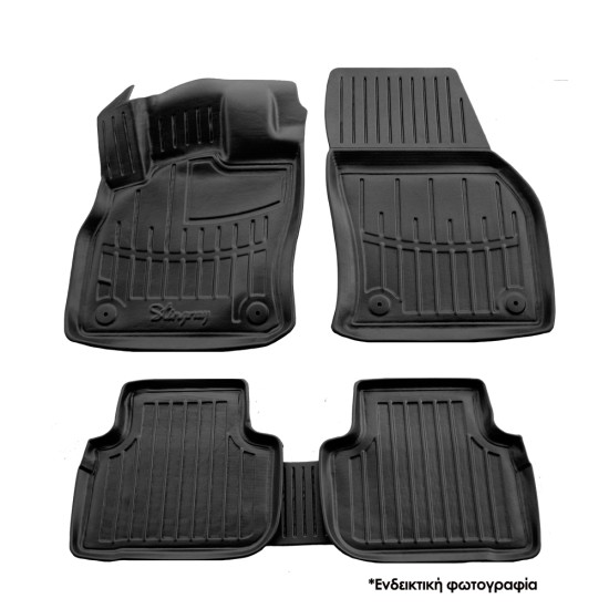 ΠΑΤΑΚΙA ΛΑΣΤΙΧΟ ΣΕ ΣΚΑΦΗ ME KOYMΠΩΜΑΤΑ ΓΙΑ PEUGEOT 3008 5D 2024+ RACE AXION - 4 Τεμ.