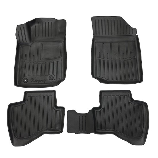 Race Axion - Πατάκια Για Citroen C1 II 2014-2022 5πορτο Λάστιχο Σκαφάκια Προστατευτικά Με Κουμπώματα για Επιβατικά Αυτοκίνητα - 4 τεμ. (5016294/ST)