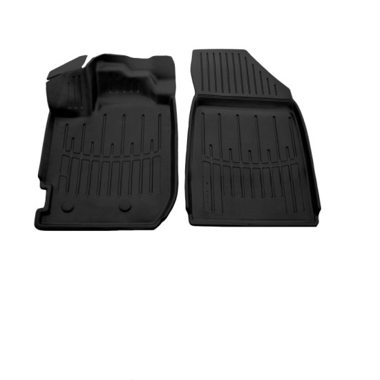 Race Axion - Πατάκια Για Dacia Duster II (HM) 2018-2024 5πορτο Λάστιχο Σκαφάκια Προστατευτικά Με Κουμπώματα υλικό Λάστιχο για Επιβατικά Αυτοκίνητα - 2 τεμ. (5018062/ST)