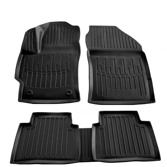 ΠΑΤΑΚΙA ΛΑΣΤΙΧΟ ΣΕ ΣΚΑΦΗ ME KOYMΠΩΜΑΤΑ ΓΙΑ TOYOTA COROLLA (E210) 5D 2018+ RACE AXION - 5 Τεμ.