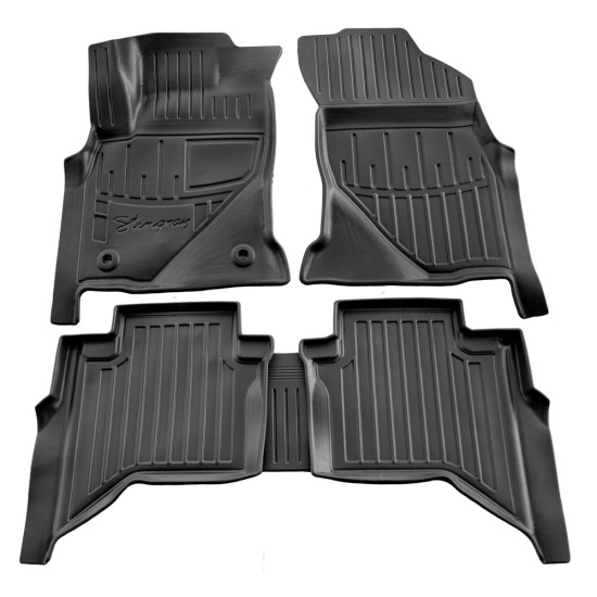 ΠΑΤΑΚΙA ΛΑΣΤΙΧΟ ΣΕ ΣΚΑΦΗ ME KOYMΠΩΜΑΤΑ ΓΙΑ TOYOTA HILUX VIII (CREW CAB) 5D 2015+ RACE AXION - 5 Τεμ.