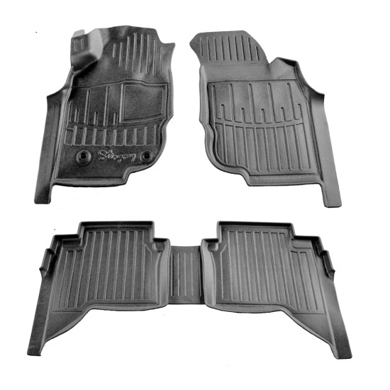 ΠΑΤΑΚΙA ΛΑΣΤΙΧΟ ΣΕ ΣΚΑΦΗ ME KOYMΠΩΜΑΤΑ ΓΙΑ TOYOTA HILUX VII CREW CAB 4D 2004-2015 RACE AXION - 5 Τεμ.