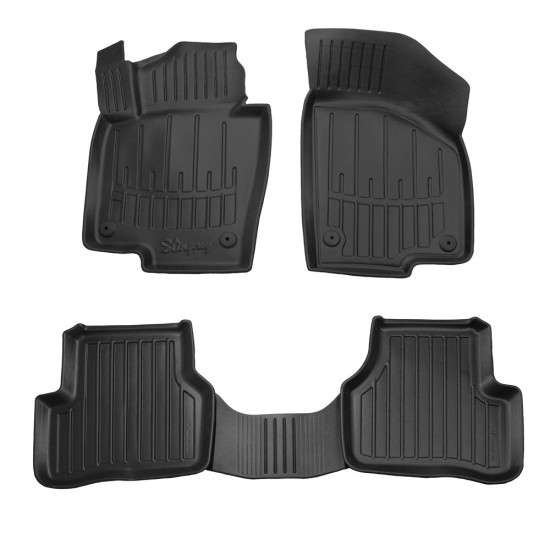 ΠΑΤΑΚΙA ΛΑΣΤΙΧΟ ΣΕ ΣΚΑΦΗ ME KOYMΠΩΜΑΤΑ ΓΙΑ VW PASSAT B7 5D 2010-2014 RACE AXION - 5 Τεμ.