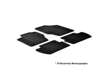 ΜΑΡΚΕ ΠΑΤΑΚΙΑ ΣΕ ΣΚΑΦΗ ΛΑΣΤΙΧΟ ΓΙΑ AUDI Q2 11/2016+ SUMISURA ΣΕ ΜΑΥΡΟ ΧΡΩΜΑ ME ΚΟΥΜΠΩΜΑΤΑ LAMPA - 4 ΤΕΜ.