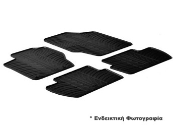 ΜΑΡΚΕ ΠΑΤΑΚΙΑ ΣΕ ΣΚΑΦΗ ΛΑΣΤΙΧΟ ΓΙΑ AUDI Q2 11/2016+ SUMISURA ΣΕ ΜΑΥΡΟ ΧΡΩΜΑ ME ΚΟΥΜΠΩΜΑΤΑ LAMPA - 4 ΤΕΜ.