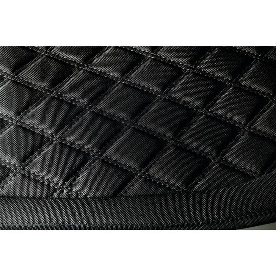 ΠΛΑΤΟΚΑΘΙΣΜΑΤΑ VENICE ΜΕ ΔΙΑΣΤΑΣΕΙΣ ΠΛΑΤΗΣ 50 Χ 65 cm/ΚΑΘΙΣΜΑ 60 cm (ΜΑΥΡΟ ΛΙΝΟ/ΠΟΛΥΕΣΤΕΡ) - 2 ΤΕΜ.