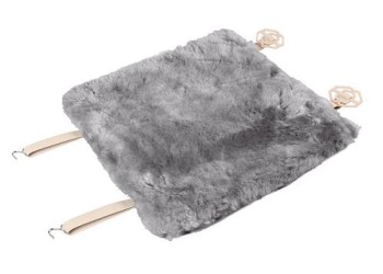 ΜΑΞΙΛΑΡΑΚΙ ΚΑΘΙΣΜΑΤΟΣ COMFORT MAX ΓΚΡΙ ΓΟΥΝΙΝΟ ΧΝΟΥΔΩΤΟ SHEEPSKIN (45 x 45 cm)