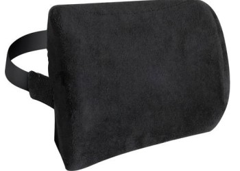 ΜΑΞΙΛΑΡΙ ΚΑΘΙΣΜΑΤΟΣ ΠΛΑΤΗΣ ΕΡΓΟΝΟΜΙΚΟ ΜΕ ΑΦΡΟ (MEMORY FOAM) ERGO SEAT LUMBAR SUPPORT-1ΤΕΜ