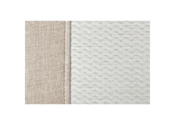 ΠΛΑΤΟΚΑΘΙΣΜΑ ATLANTIC ΜΠΕΖ ΑΠΟ 100% ΦΥΣΙΚΑ ΥΦΑΣΜΑΤΑ -1ΤΕΜ.