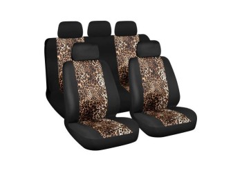 ΚΑΛΥΜΜΑΤΑ ΚΑΘΙΣΜΑΤΩΝ CAMO LEOPARD FASHION-TREND SERIES ΣΕΤ