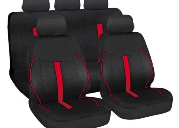 ΚΑΛΥΜΜΑΤΑ ΚΑΘΙΣΜΑΤΩΝ SPEED FASHION-TREND SERIES ΣΕΤ ΜΑΥΡΟ/ΚΟΚΚΙΝΟ