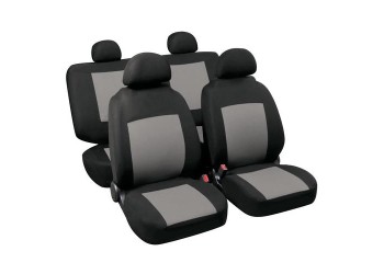 ΚΑλύμματα Καθισμάτων PRODICA SET 4τεμ. Μαύρο/Γκρι