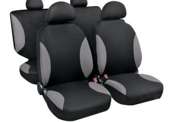 ΚΑΛΥΜΜΑΤΑ ΚΑΘΙΣΜΑΤΩΝ PALINURO SET 4ΤΕΜ. ΜΑΥΡΟ/ΓΚΡΙ